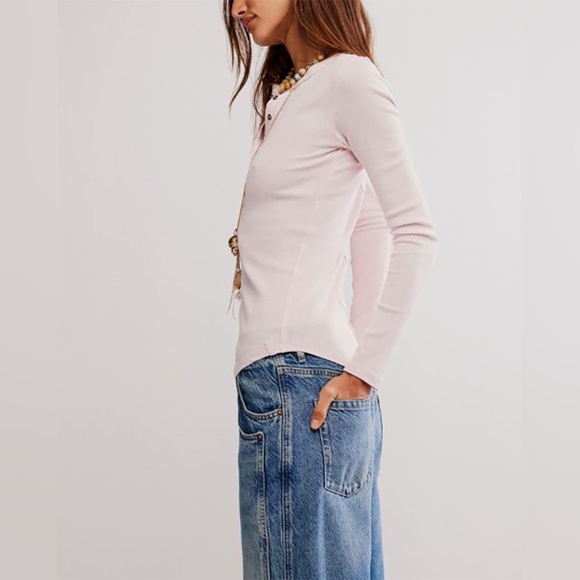 Free people timeless white Knit Sweater - Picture 2 of 11